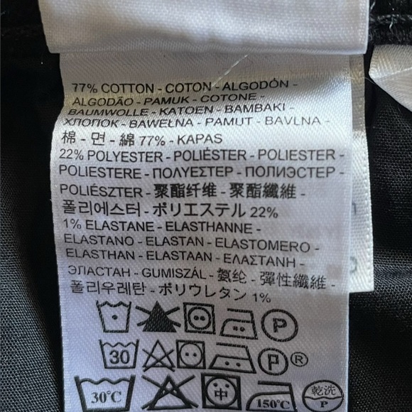 Levi’s 505 Straight Leg Jeans Women’s 8 W29 L34 Black Classic Fit Dark Denim EUC - Picture 15 of 15